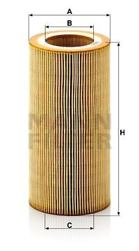 Фильтр масляный LONG LIFE HU1297X MANN FILTER