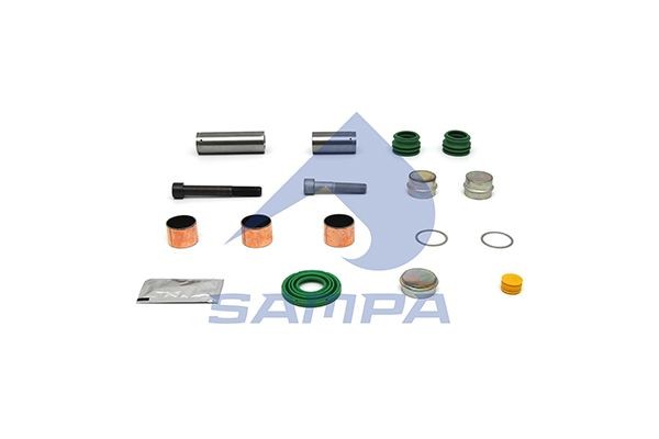 Ремкомплект суппорта WABCO 19.5'' (втулки,пыльники,болты,направляющие) SAMPA 095.947 SAMPA