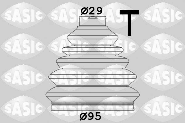 Пыльник ШРУСа внешний VW PASSAT (36, 3C) 1906027 1906027 SASIC