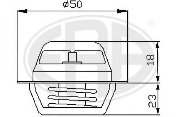 Термостат RENAULT 350005 350005 ERA