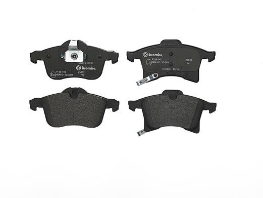 P59045 колодки дисковые! п.\ Opel Meriva 1.4-1.7DTi 03> P59045 BREMBO