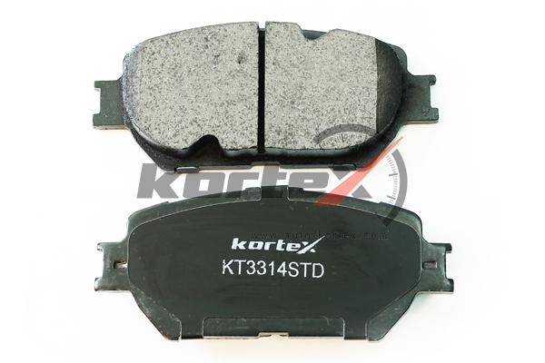 Колодки торм. TOYOTA CAMRY перед.к-т 00г- KT3314STD KT3314STD KORTEX