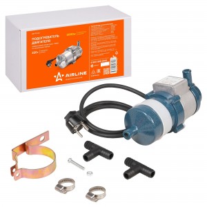 Подогреватель предпусковой электрический ГОЛЬФСТРИМ-2000 с помпой 220В 2000Вт AI AE-PP-03 AIRLINE