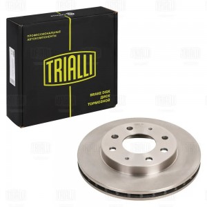 Диск торм. Mitsubishi Carisma (95-)/Galant (88-) перед. d=256 (DF 117205) DF117205 TRIALLI
