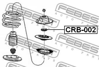 Подшипник опоры амортизатора CRB-002 CRB-002 FEBEST