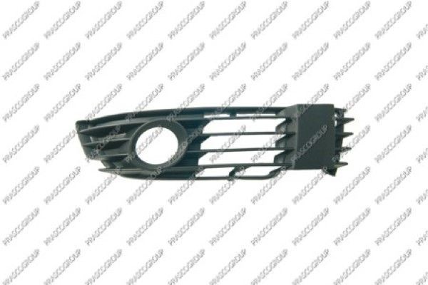 решетка бампера пер. прав.! с отверст. для ПТФ\ VW Passat B5 00-05 VG0532133 PRASCO GROUP