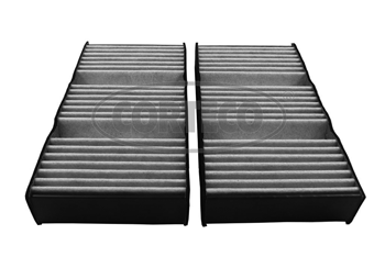 фильтр салона! угольный, комплект MB W166 ML 3.5i 11> 80004552 CORTECO