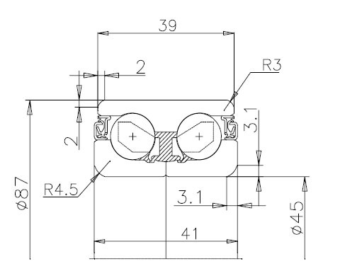 Подшипник ступицы HYUNDAI Creta (16-),Trajet (00-) KIA Opirus (06-) передней ILJ IJ111004 ILJIN
