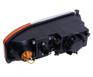 Фара противотуманная SITRAK HOWO T5G с желтым указателем поворота левая MOVELEX 811W253206001MX MOVELEX