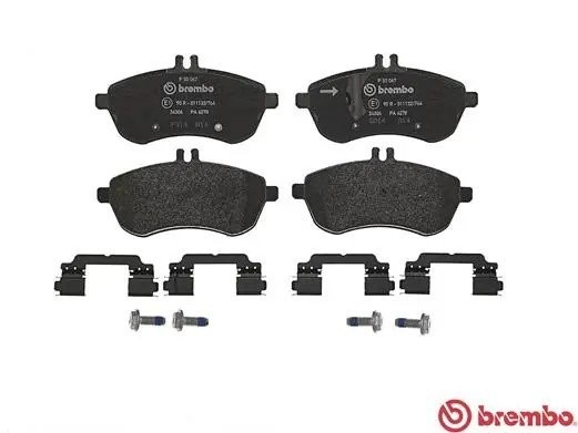Колодки тормозные P50067 P50067 BREMBO