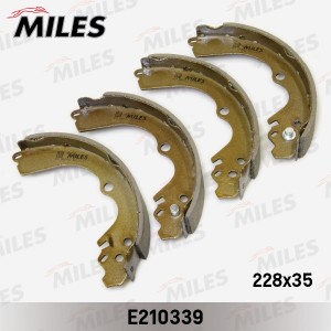 Колодки барабанные (SUBARU FORESTER/IMREZA/LEGACY 1.6-2.5 89- (228x35)) (TRW GS8 E210339 MILES