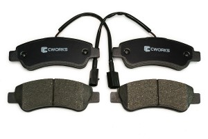 Тормозные колодки задние Low Metallic C12CR0022 C12CR0022 CWORKS