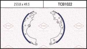 Колодки тормозные барабанные TOYOTA Hiace 04- TCB1022 TCB1022 TATSUMI