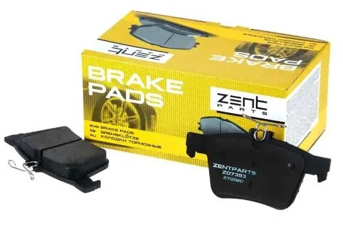 колодки дисковые задние Z07383 ZENTPARTS