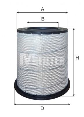 фильтр воздушный !\SCANIA P/R/4-SERIES дв.DC 9/DC 11/DC-DT12 A849 MFILTER AUTOMOTIVE FILTERS