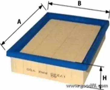 Фильтр воздушный AG246 AG 246 GOODWILL