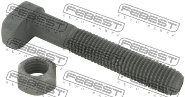 Болт PEUGEOT 307 подвески передней комплект FEBEST 2598-001-KIT FEBEST