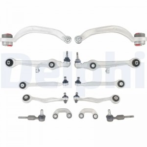 Рычаг подвески VW Passat B5 AUDI A4,A6,A8 передней нижний задний правый DELPHI TC1900KIT DELPHI