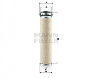 фильтр воздушный! вставка H345 D90 d76 \Industrial CF 800 MANN FILTER