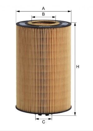 Фильтр масляный MAN TGA,TGS,TGX HENGST E422H03 D86 HENGST