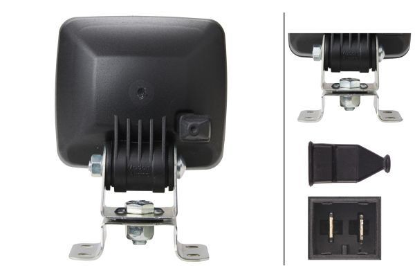 фонарь рабочего освещения !за кабиной DAF, Iveco 1GA007506-011 HELLA