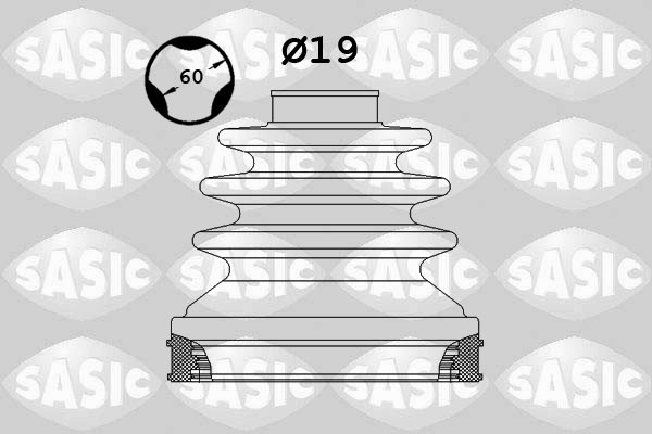 Пыльник ШРУСа внутренний RENAULT SCENIC II 1904032 1904032 SASIC