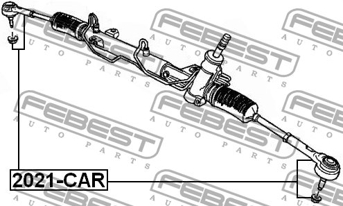 Наконечник рулевой 2021-CAR 2021-CAR FEBEST