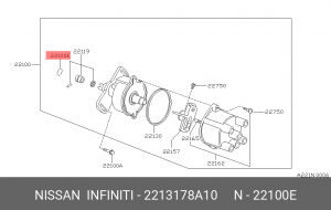 ПРОКЛАДКА, ВПУСКНОЙ КОЛЛЕКТОР NISSAN 22131-78A10 NISSAN