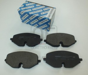 Колодки тормозные SKODA Octavia (19-) передние (4шт.) QUATTRO FRENI QF509500 QUATTRO FRENI