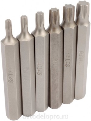 Набор бит TORX T20-50 75мм 6 предметов АВТОДЕЛО 40632 AVTO DELO