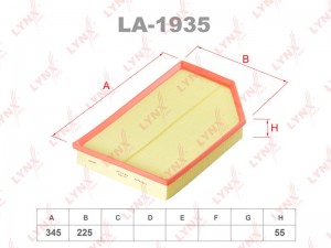 VOLVO S60 (10>)/S80 (06>)/V70 (07>)/XC60 (08>) LA-1935 LYNXAUTO