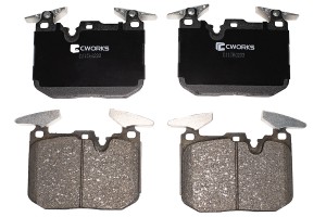 Тормозные колодки передние, Low Metallic C11CR0233 C11CR0233 CWORKS