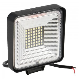Фара светодиодная квадратная 49LED, рассеянный свет, 25Вт, 108х108х28мм, 12/24В  ALED026 AIRLINE