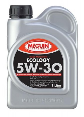 3189 Meguin Синт-ое мот.масло Megol Motorenoel Ecology 5W-30 C1 (1л) 3189 MEGUIN