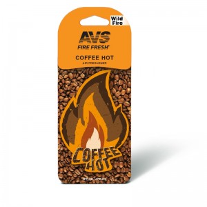 ароматизатор! fire fresh аром. coffee hot/ кофе бумажные\ A78542S AVS