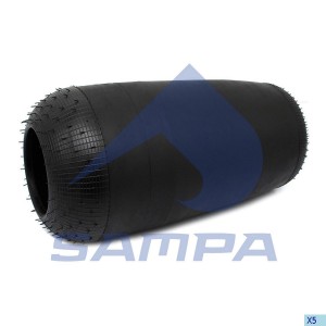 Пневморессора BPW MERCEDES MAN VOLVO (чулок) (460х295мм,отв.130.8х130.8мм) SAMPA SP55916 SAMPA