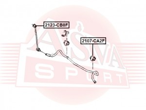 Стойка стабилизатора 2123CB8F 2123-CB8F ASVA