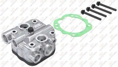 Головка блока компрессора D2840/2566/2866/2876; в сборе с плитой и клапанами РМК RK01019 YUMAK