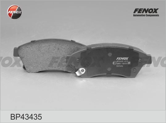 BP43435 колодки дисковые передние!\ Opel Astra 1.6/1.7D/2.0D 09> BP43435 FENOX