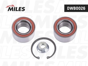 Подшипник ступицы передний AUDI A3/SKODA OCTAVIA/VW GOLF/BORA 96-06 (SKF VKBA 34 DWB0026 MILES