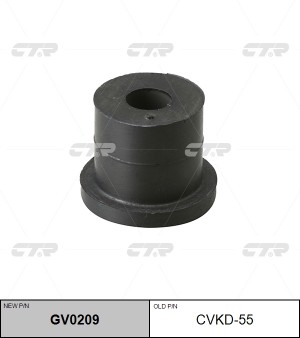 втулка пальца серьги рессоры! замена CVKD-55\ Daewoo Damas/Labo 0.8 93> GV0209 CTR