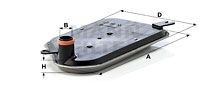 AUDI A4/A6/PASSAT B5/BMW E39/46 С ПРОКЛАДКОЙ H2826KIT MANN FILTER