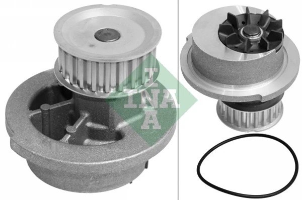 Насос водяной OPEL ASTRA F/G 1.4/1.6i, VECTRA B 1.6i 538002410 538 0024 10 INA