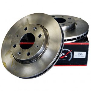 Диск тормозной KIA Picanto (04-) передний (1шт.) KORTEX KD0123 KORTEX