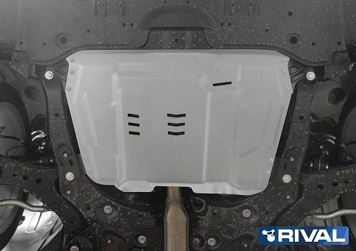 защита картера+КПП! алюминий 3мм\ Lexus ES 2.5/3.5 12-18, Lexus ES VII 2.0/2.5/3 333.9519.1 RIVAL