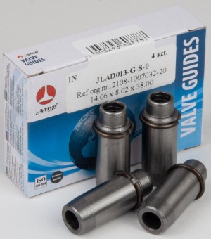 Направляющие AMP 2108 NEW, изм. геометрия, впуск. клапан. 4шт, JLAD013-G-S-0 JLA JLAD013GS0 AMP