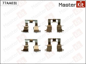 Комплект установочный тормозных колодок TOYOTA Camry Saloon 01- 77AA031 77AA031 MASTER KIT