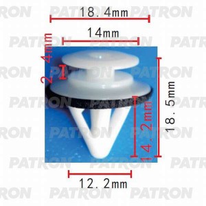КРЕПЛЕНИЕ ОБШИВКИ MAZDA3 (2002-2009) P370161 PATRON