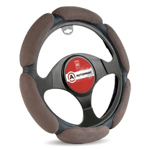 оплётка руля! М спонжевая, 6 подушек, тёмн.серый\ SP5026DGYM AUTOPROFI