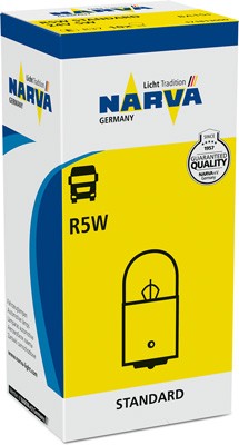 Лампа 24V R5W BA15s NARVA 171813000 NARVA